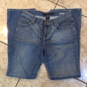 Calvin Klein flare jeans, size 8